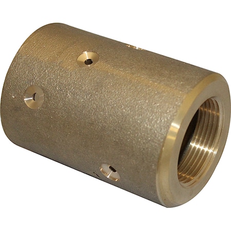 Marco 1-1/4" Brass Nozzle Holder - 1-1/4" NPS 10NHB3